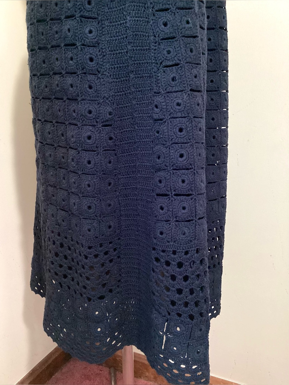 Talbots Collection Crochet Eyelet Lace Skirt Size M - Picture 6 of 16